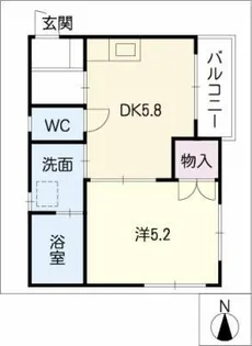 トラディションA【1階】の間取り