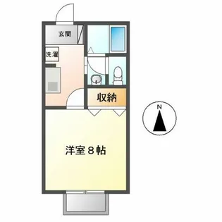 サニーハウス【101号室】の間取り