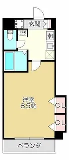 M’PLAZA高井田【3階】の間取り