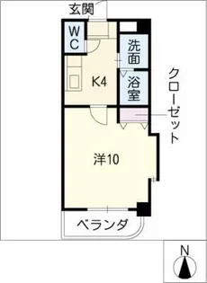 ラフォーレTSUCHIHARA【3階】の間取り