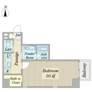 コンフォルト若宮【2階】の間取り