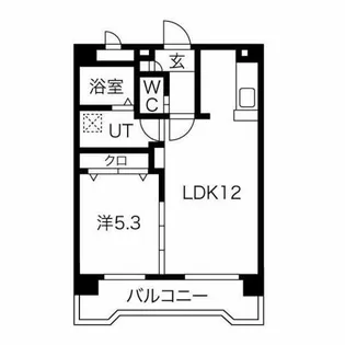 PROMENADE彩【2階】の間取り