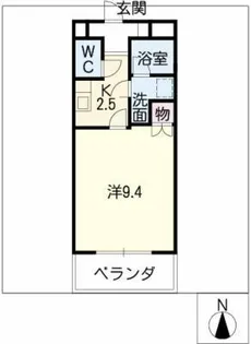 グローバルⅢ【3階】の間取り