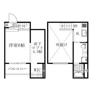 Emillia22【202号室】の間取り