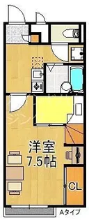 レオパレスサンエイ【2階】の間取り