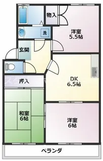 サンジェイド【2階】の間取り