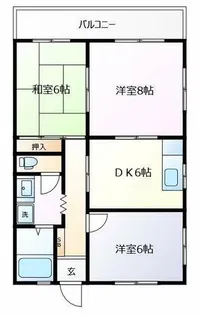 ベースサトウ【2階】の間取り