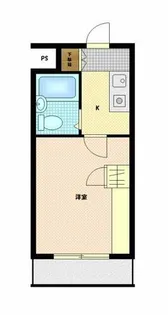 アソシエイトプラザ【502号室】の間取り