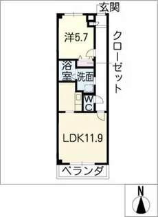 Surry-MA【5階】の間取り