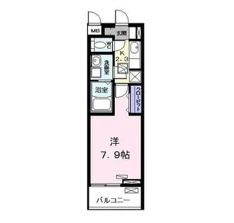 フォレスト【1階】の間取り