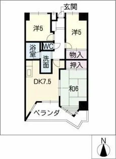 センチュリーコート【1階】の間取り
