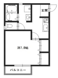 asahi駅南【2階】の間取り