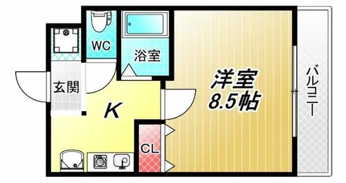 マイドリーム【4階】の間取り