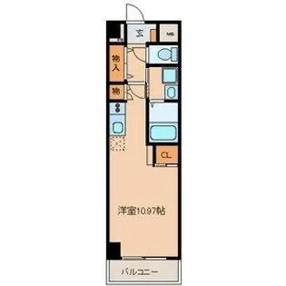 マックヴィラージュ平安【6階】の間取り