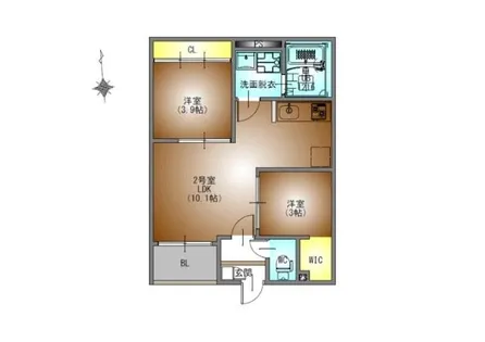 REGALEST東海通【3階】の間取り