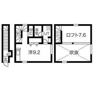 コレクション庄内通【203号室】の間取り