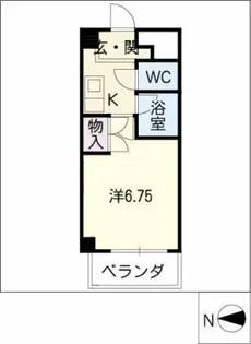 グレイス国府宮【5階】の間取り