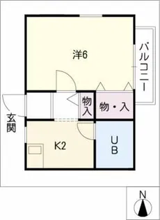 イカロス【2階】の間取り