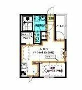 Star-Ship【3階】の間取り