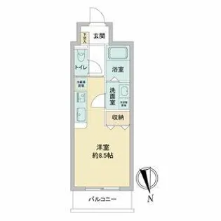 La Douceur今池【702号室】の間取り