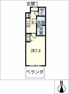 meLiV名城公園【14階】の間取り