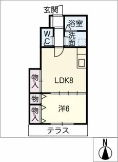 SAKYO21常滑【1階】の間取り