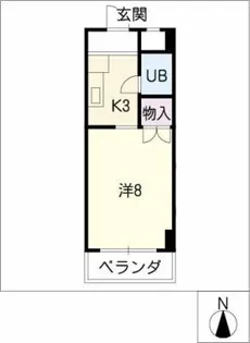 クリオコート【2階】の間取り