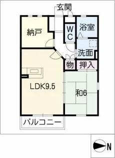 MIRADOR【2階】の間取り