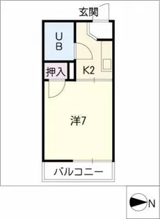 オークⅠ【2階】の間取り