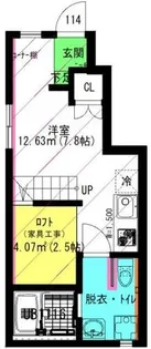 ル・シャトレ笠寺【114号室】の間取り
