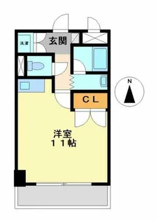 メゾンドプルミエール【406号室】の間取り
