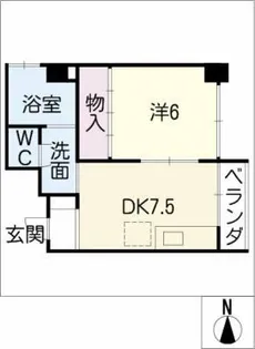 前津ビル【4階】の間取り