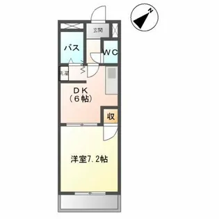 メルクーリオ【1階】の間取り