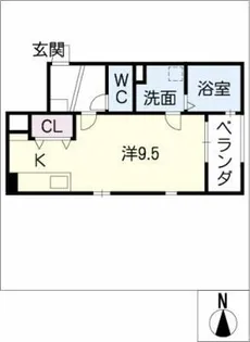 プリミエール常滑栄町【3階】の間取り