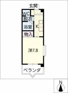 Vivace【3階】の間取り