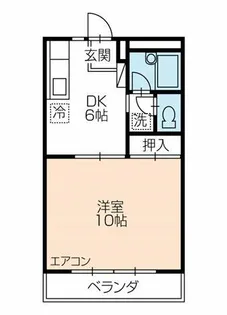 ウィステリア Ⅱ【2階】の間取り