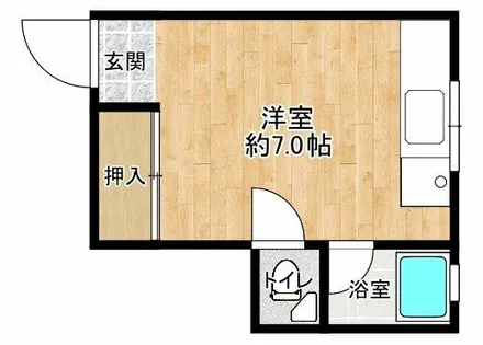 千里山S2ビル【4階】の間取り