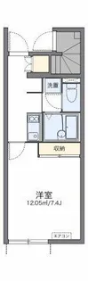レオネクストひだまり【1階】の間取り