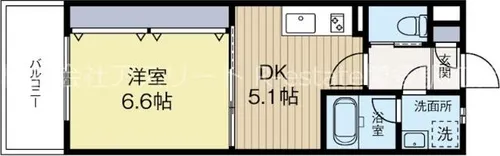 福岡県福岡市博多区博多駅南2丁目【マンション】の間取り