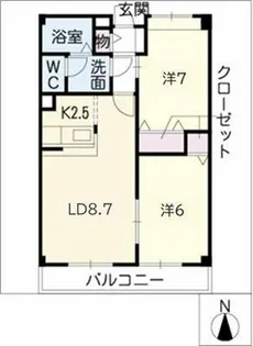 グリーンハイム・T【2階】の間取り