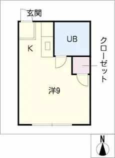 ベルハイツⅡ【2階】の間取り