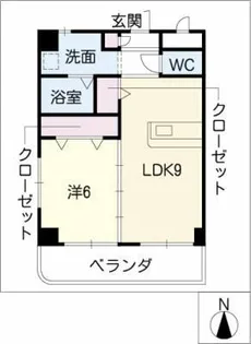 ウィンドウズⅤ【1階】の間取り
