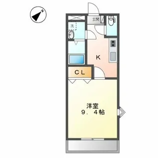 メゾン・ド・コスモス【2階】の間取り