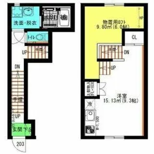ル・シャトレ笠寺【2階】の間取り