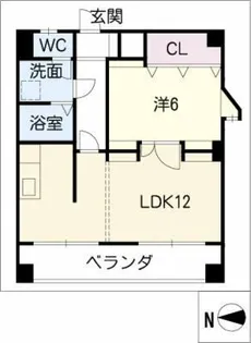 ニューアーバン主税町【3階】の間取り