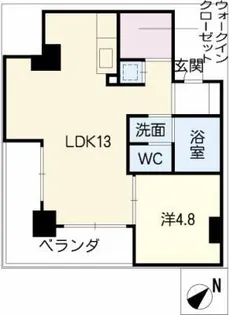 oz alloggio【4階】の間取り