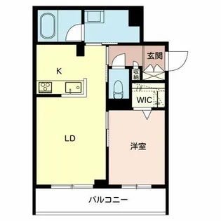 シャーメゾン 姫路W【3階】の間取り