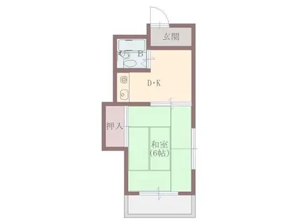 兵庫県姫路市白国4丁目【マンション】の間取り