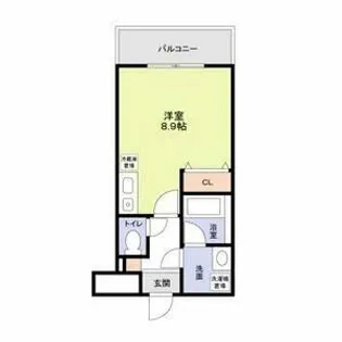 サニーヴィラジェミー【2階】の間取り