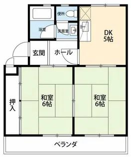 ハイツ神田【B-3号室】の間取り